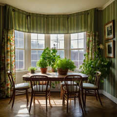 Fototapeta premium There are many plants that are on the table in the room