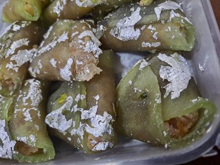 Closeup of delicious Paan Petha of Agra, Uttar Pradesh, India 