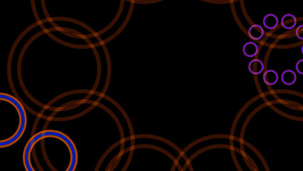 abstract background with circles