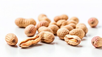 Peanut isolated on white background