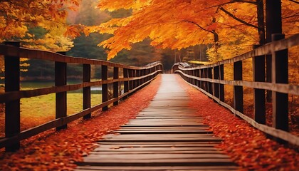 Autumns Embrace: A Pathway Through Gold