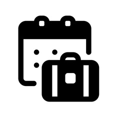 Holiday Glyph Icon. Single icon, glyph vector icon