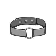 fashion chokers for women cartoon. jewelry trendy, necklace style, elegant vintage fashion chokers for women sign. isolated symbol vector illustration