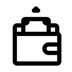 Wasteful Lifestyle Simple Line Icon. Single icon, line vector icon