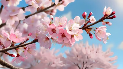 pink cherry blossom