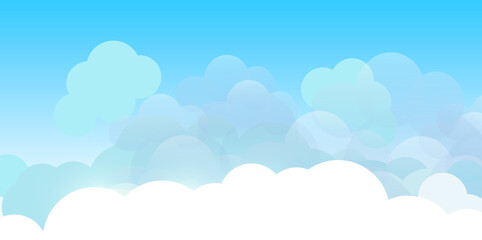 Sky Cloud Banners Capturing Attention with Unique Cloud-Shaped Designs