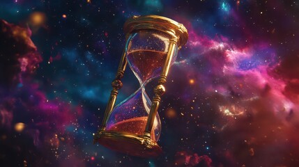 Cosmic Hourglass in a Starry Sky