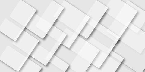 Abstract modern technology glowing digital  square  lines futuristic concept abstract white background. Suit for cover, header, poster, banner, web vector illustration.