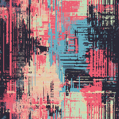Abstract textured background with vibrant colors blending in a chaotic pattern, creating a modern and artistic feel.