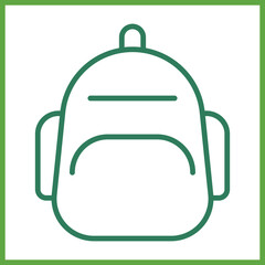 Backpack Icon Design