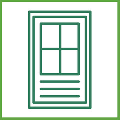 Classroom Door Icon Design