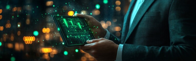 Businessman Using a Checklist for Quality Assessment