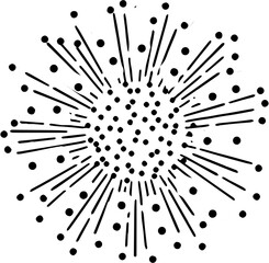 black and white background