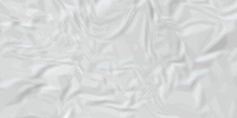 White old rip crinkled isolated wave parchment cardboard paper crumpled pattern texture. Wrinkled white poster paper texture background.	
