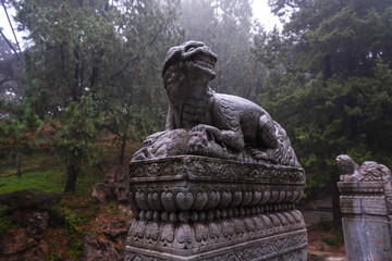 Songtang Stone Carving in Summer Palace, Beijing