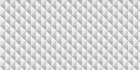 Fototapeta premium background abstract grid white paper texture triangle cube art surface mosaic texture technology square banner and web metallic geometric design.