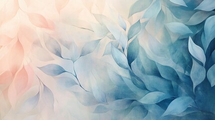 Fototapeta premium Flowing abstract nature with organic leaf UHD wallpaper