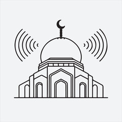 Explore the significance of the Muezzin icon, representing the Islamic call to prayer (Adhan). Learn about its history, symbolism, and cultural importance.