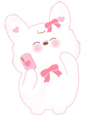 Cute rabbit