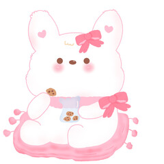 Rabbit cartoon character