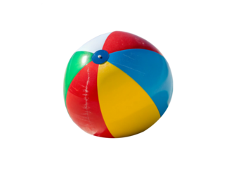Colorful Inflatable Beach Ball Summer Fun Toy Game Playtime
