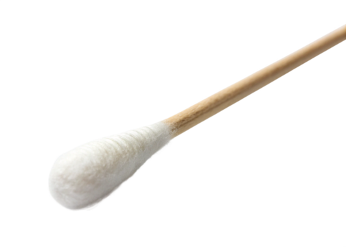 Single Cotton Swab Wooden Stick Hygiene Cleaning Ear Product