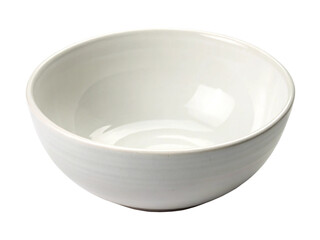 Empty White Ceramic Bowl, Simple Design, Kitchenware, Dining, Food Serving