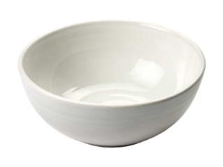 Empty White Ceramic Bowl, Simple Design, Kitchenware, Dining, Food Serving