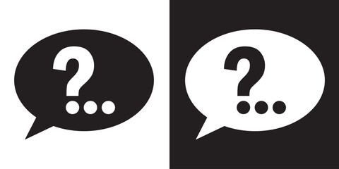 Comment question icon vector illustration
