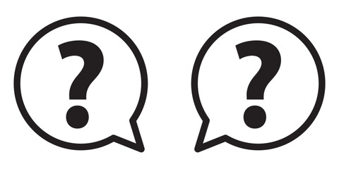 Comment question icon vector illustration