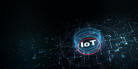 IoT Internet of Things Concept: Connecting Devices for Enhanced Automation and Data Exchange. © WrightStudio