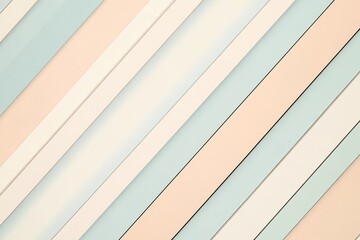 Fototapeta premium structured composition of parallel diagonal lines in varying widths and pastel tones