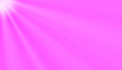 Abstract pink background with blurred light coming from the top left