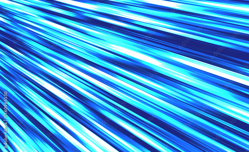 Wall mural abstract blue background with jet stream extending to the upper left.