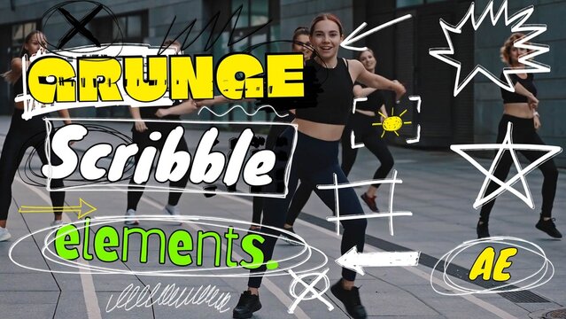 Grunge Scribble Pack