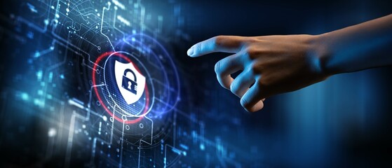 Cyber Security Concept: Protecting Information and Systems from Digital Threats.