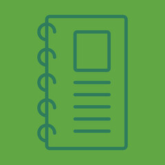 Notebook Icon Design