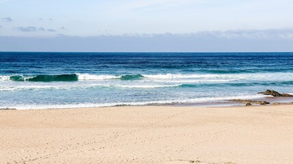 people walking on the beach