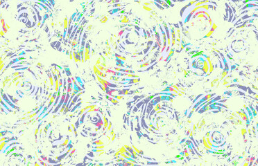 seamless pattern with circles