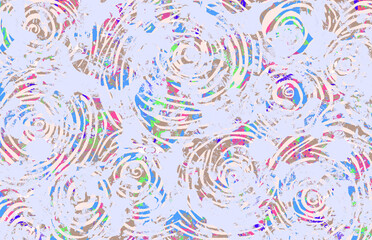 seamless pattern with circles