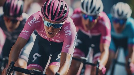 road cyclist at the Giro d'Italia