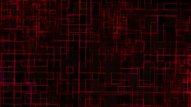 circuit animation background on a computer system. abstract digital technology background.
