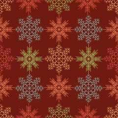 christmas seamless pattern