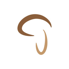 Mushroom Logo Template Icon