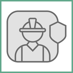 Industrial Safety icon design