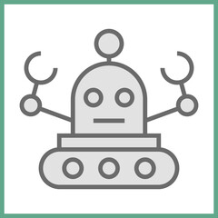 Robotics icon design