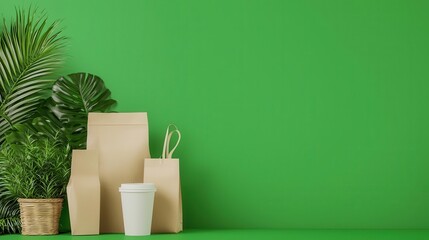 Startup innovating with sustainable packaging designs, showcasing adaptability in ecoconscious branding