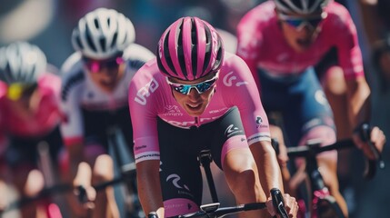 road cyclist at the Giro d'Italia