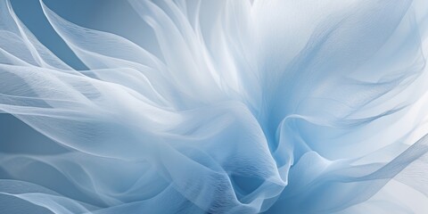 Obraz premium Abstract background with soft light texture in blue and white hues for creative design and visual art