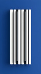 Fototapeta premium Abstract 3D Piano Keys Illustration